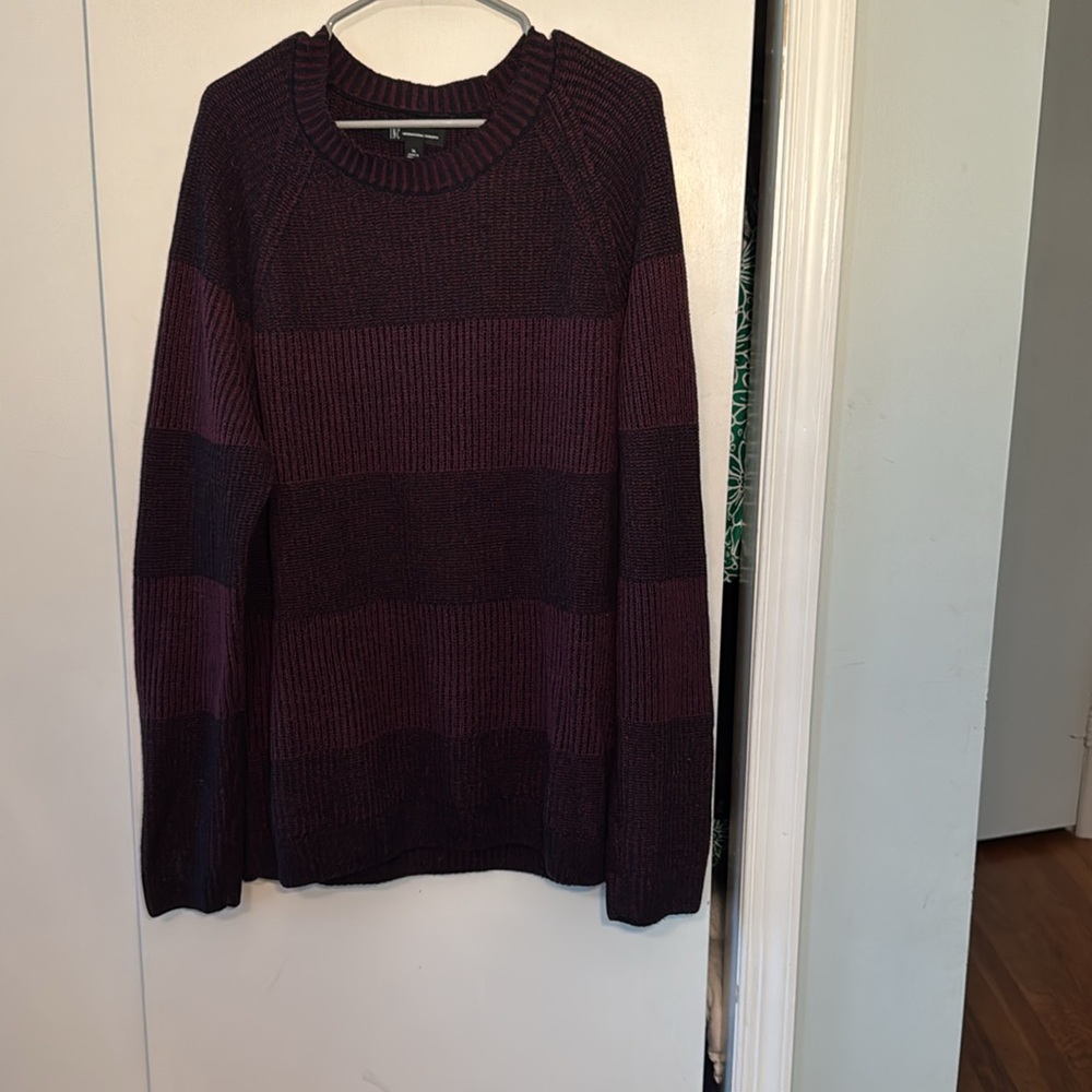 INC International Concepts Mens Cotton Acrylic Crewneck Sweater Size XL